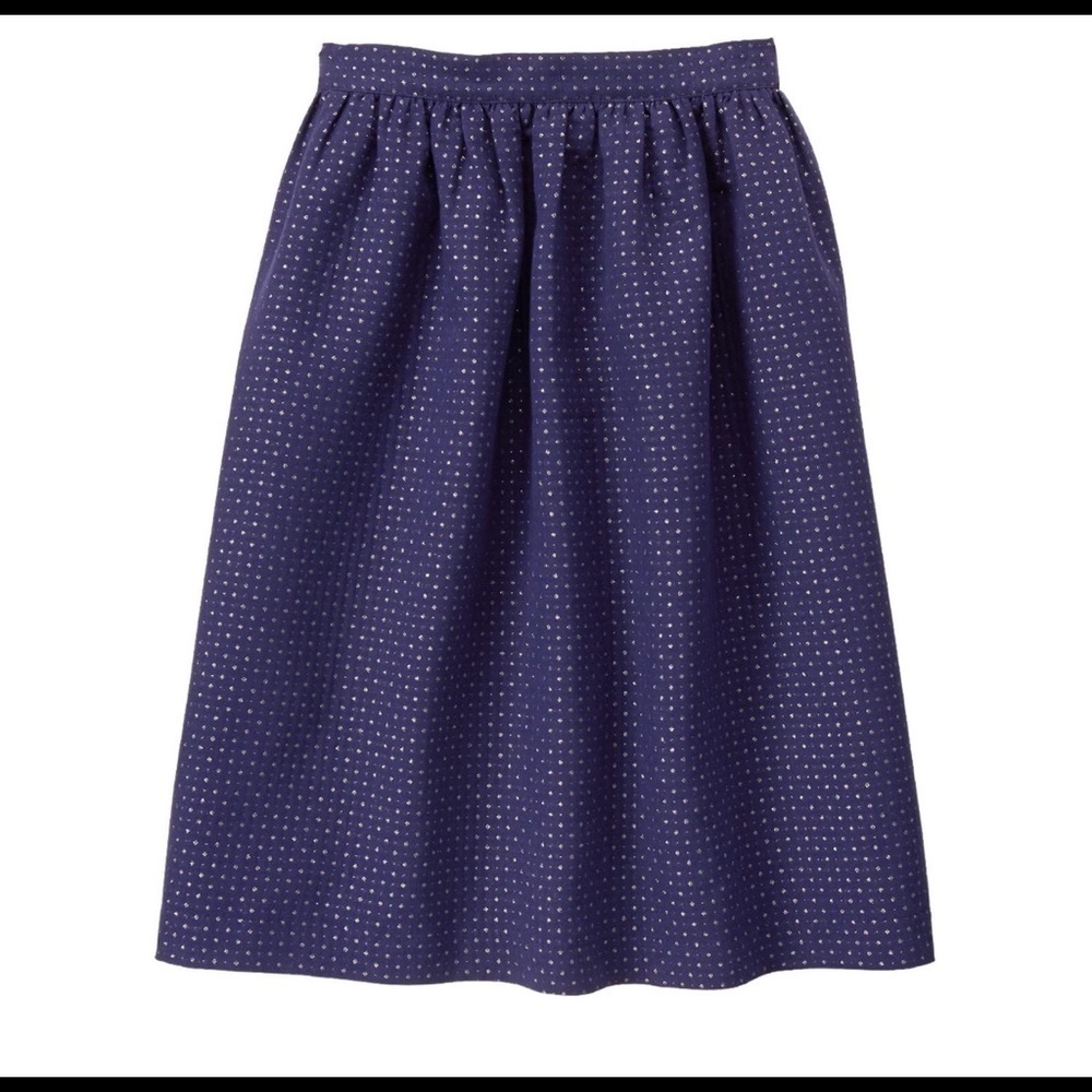 Gymboree mom shimmer dot skirt